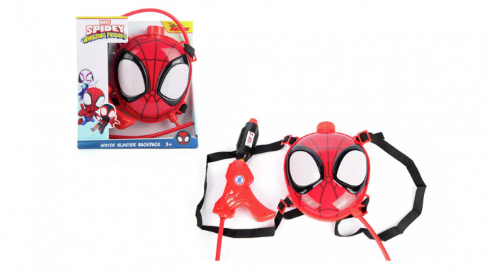 Spidey And Friends Spidey Shaped Water Blaster Backpack £6.40 @ Argos