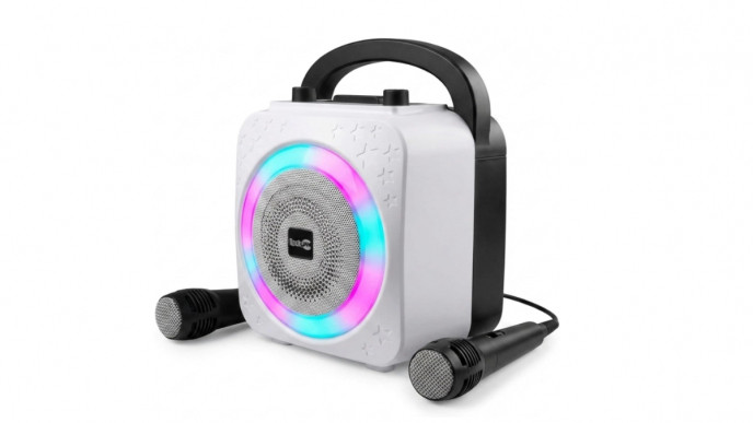 RockJam Bluetooth Karaoke Machine with Two Microphones £5.78 @ Amazon