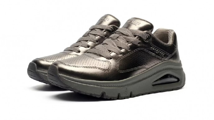 Skechers Uno Icon Lustrous Air Memory Foam Trainers now £34.99 delivered (using code) @ Express Trainers