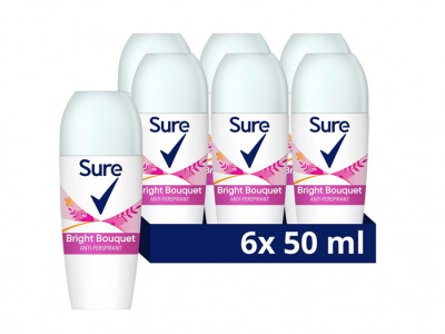 Sure Women Roll On Deodorant 6 Pack £6.02
