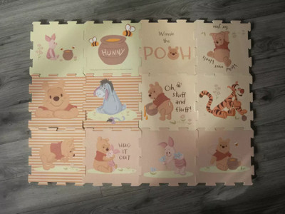 Winnie The Pooh 12 Piece Play Mat