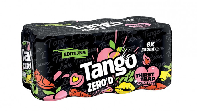 Tango Zero’d Thirst Trap Sugar Free - Peach, Pineapple & Orange, 330ml (Pack of 8) £2.85 @ Amazon