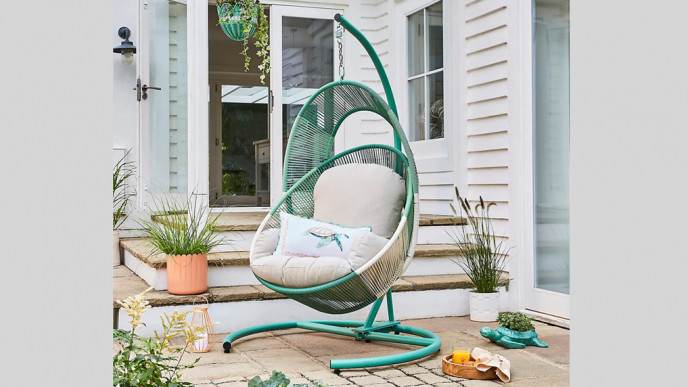 Save £100 on the Santorini Egg Chair @ Dunelm