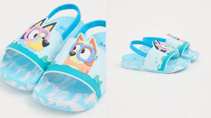 Bluey Slip On Sliders from £6 @ George at Asda