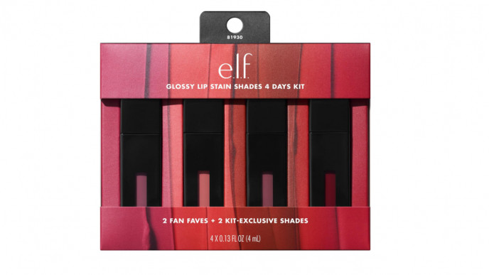 e.l.f. Glossy Lip Stain Shades 4 Days Kit £15.67 @ Amazon