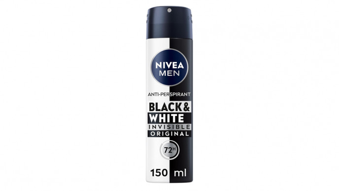 NIVEA MEN Black & White Original Anti-Perspirant (150 ml) £1.80 @ Amazon