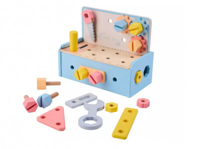 Chad Valley Wooden Tool Box £4.88