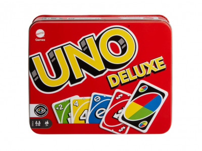 Mattel Games UNO Deluxe Tin now £6.99