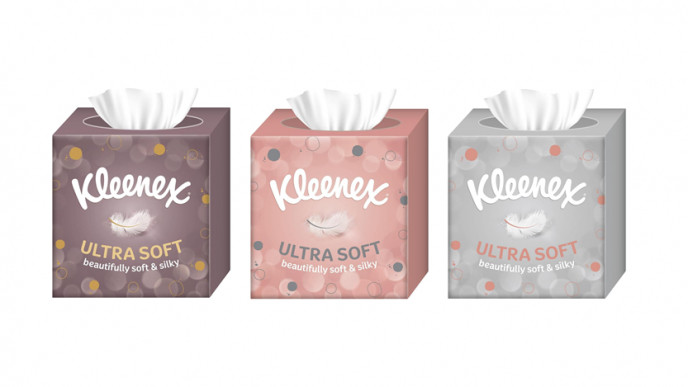 Kleenex Ultra Soft Facial Tissues Cube Box 3 for £2.22 @ Amazon