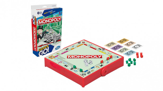 Monopoly Grab & Go Travel Game £4 @ Amazon