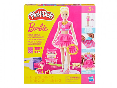 Play-Doh Barbie Ruffles & Bows Doll £9.99