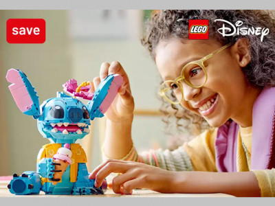 Save up to 1/3 on LEGO Disney @ Argos