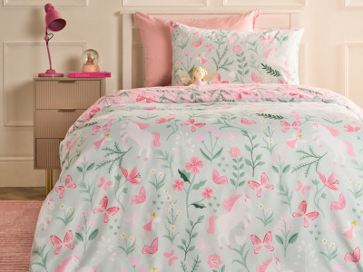 Enchanted Unicorn Duvet Cover Set from £2.50