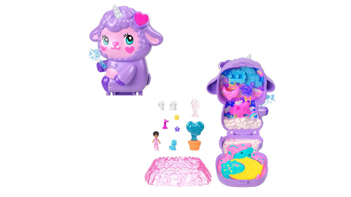 Polly Pocket Cozy Dreamland Lamb Compact £5 @ Amazon