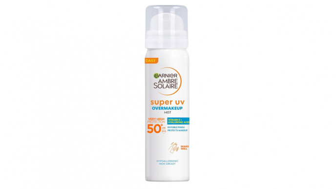 Garnier Ambre Solaire Over Makeup Super UV Protection Mist SPF50+ £6.64 @ Amazon