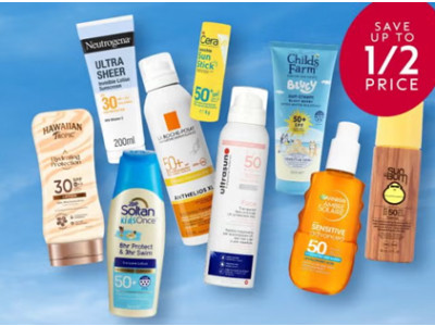 Up To Half Price On Selected Suncare @ Boots