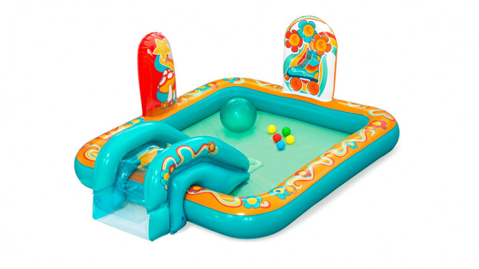 Bestway 6ft Retro Groove Activity Paddling Pool £20 @ The Entertainer