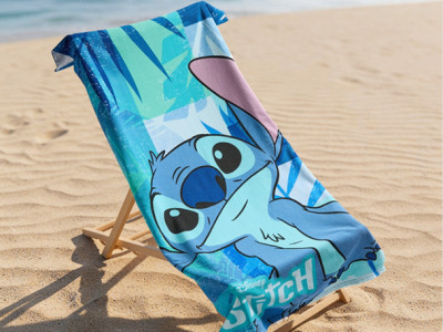 Disney Stitch Beach Towel £4