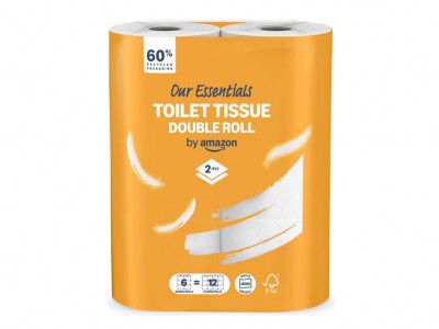 Tissue Double Roll, 2-ply, 6 Rolls £1.98