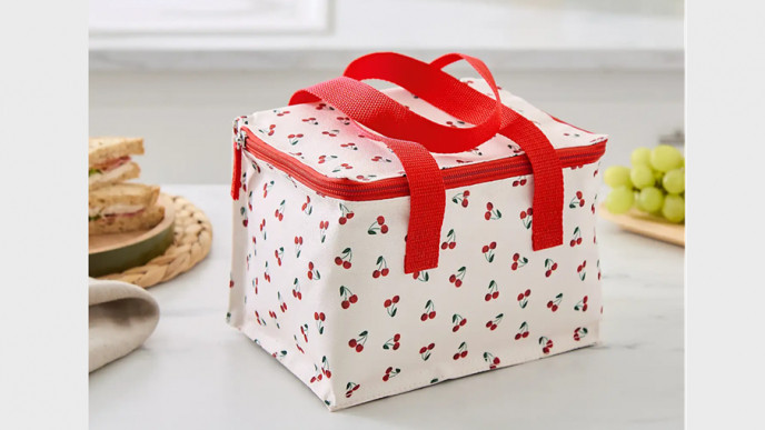 Square Cherry Lunch Bag £5 @ Dunelm