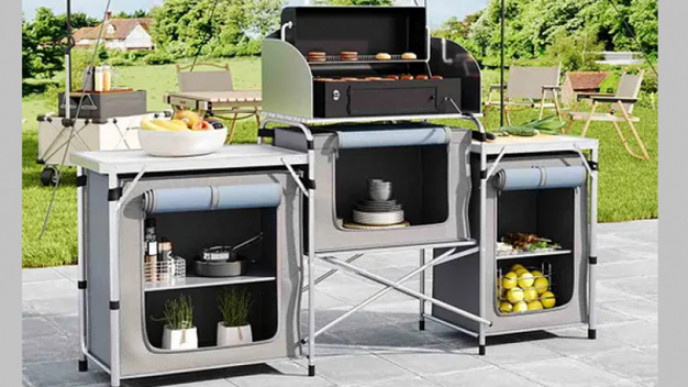 Camping Outdoor Kitchen Stand Unit £64.99 delivered @ Robert Dyas
