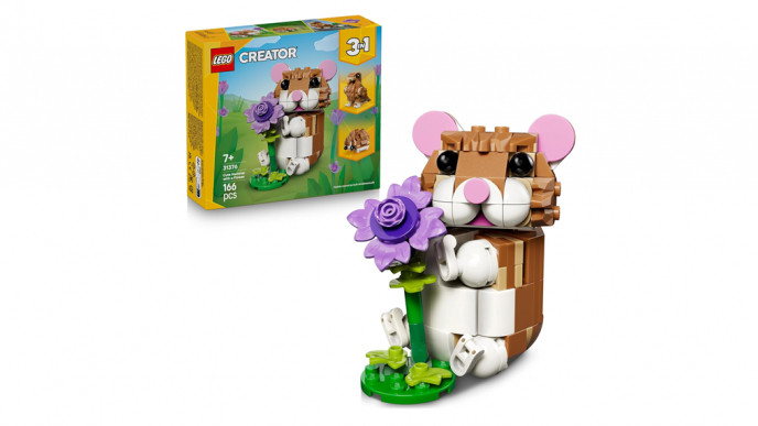 LEGO Creator 3in1 Cute Hamster with a Flower £6.75 @ Amazon