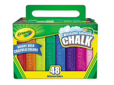 Crayola Sidewalk Chalk Box of 48 £6.95