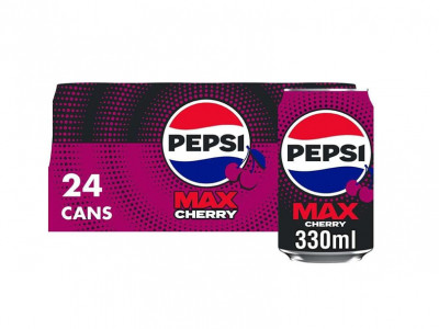 Pepsi Max Cherry Cans 24 x 330ml £5.36
