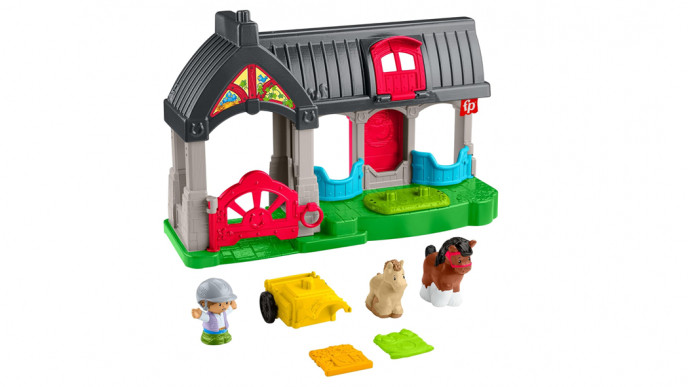 Fisher-Price Little People Friendly Horses Stable Playset £14.99 @ Amazon