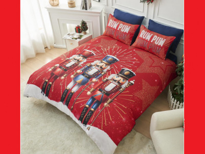Nutcracker Christmas Duvet Cover £5.18