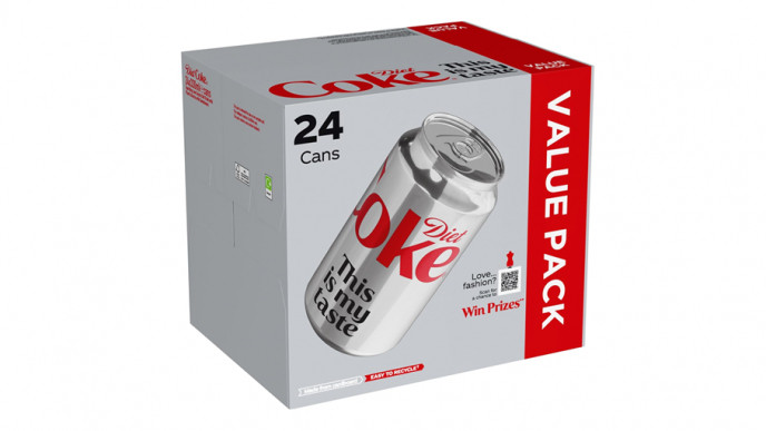 Diet Coke Cans 24 x 330 ml £6.46 @ Amazon