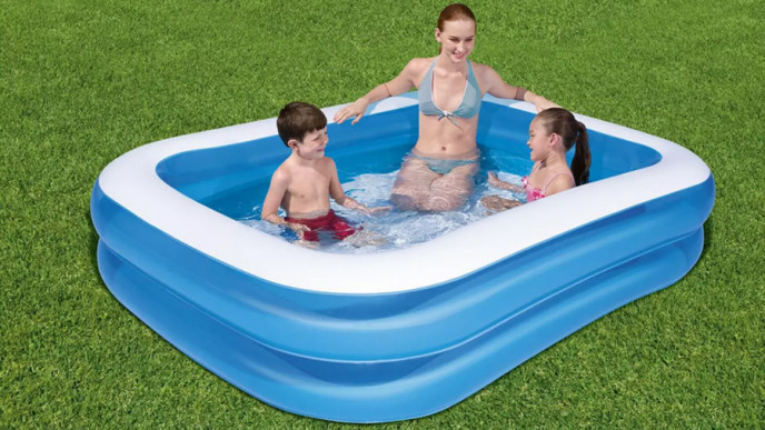 Bestway Rectangular 7ft Paddling Pool £10 with code @ Argos