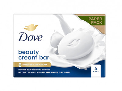 Dove Original Beauty Bar Soap 4 x 90g £2.12