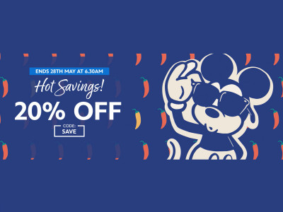 20% Off Selected Items @ Disney Store