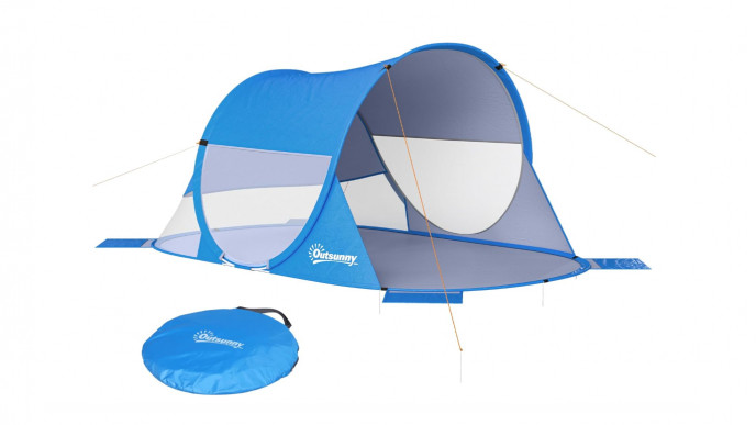 Outsunny 1-2 Person Pop up Beach Tent £15.99 @ Amazon