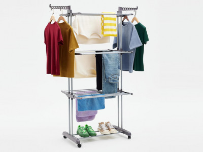 Amazon Basics 4 Tier Clothes Airer £12.94