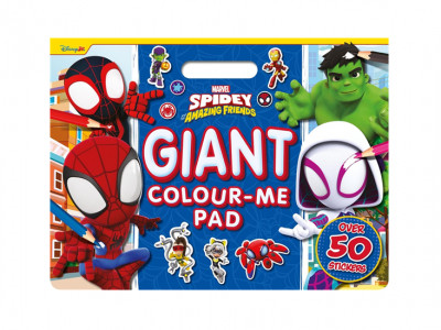 Marvel Spidey Giant Colour-Me Pad £2.99
