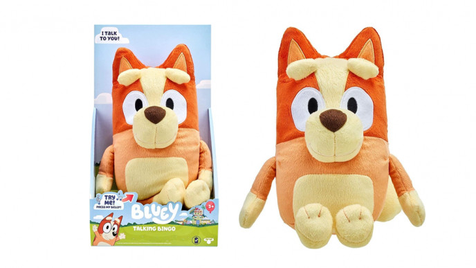 Bluey Bingo Large 30cm Talking Sounds Plush £7.73 @ Amazon