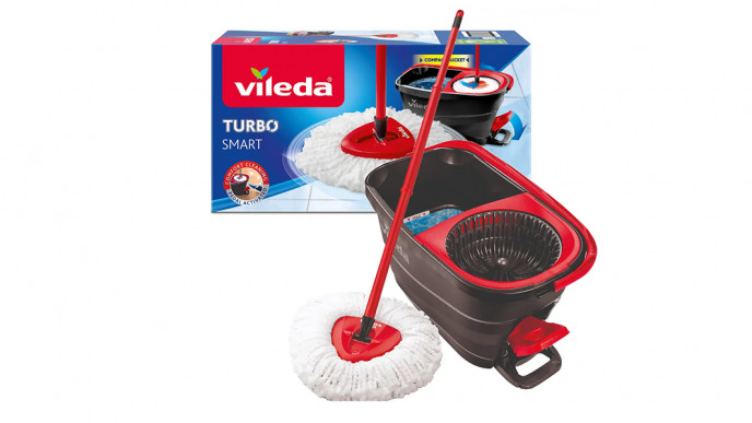 30% Off Vileda Turbo Smart Spin Microfibre Floor Bucket & Mop Set £17.50 @ Dunelm