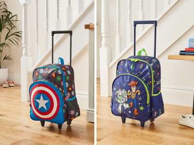 Disney Backpack Soft Shell Suitcase from £10