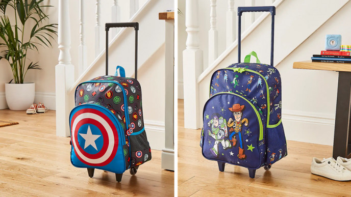 Disney Backpack Soft Shell Suitcases now from £10 @ Dunelm