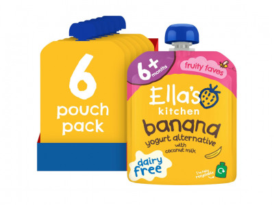 6x Ella's Kitchen Dairy Free Yoghurt £1.45