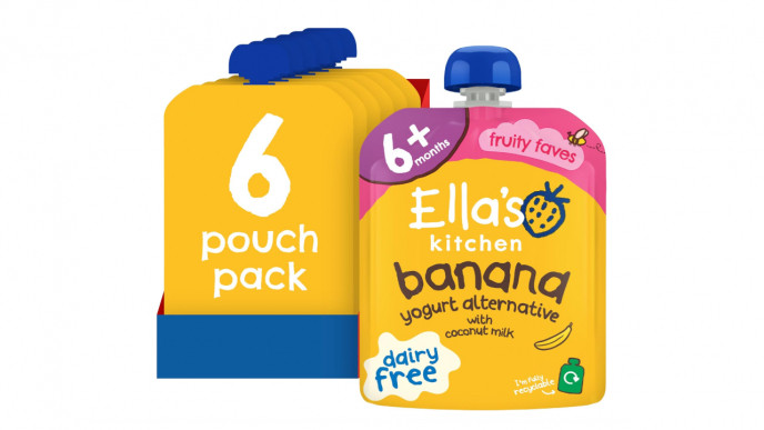 Pack of 6 Ella's Kitchen Dairy Free Banana Yoghurt £1.45 @ Amazon