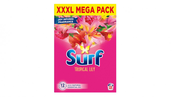 Surf Tropical Lily Washing Powder 125 washes 6.25 kg £10.51 @ Amazon