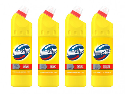 Domestos Citrus Fresh Thick Bleach x 4 £3.01