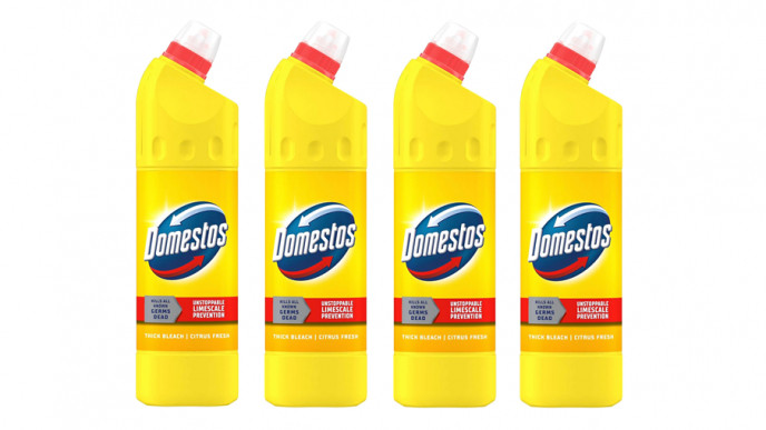 Domestos Citrus Fresh Thick Bleach 750ml 4 for £3.01 @ Amazon