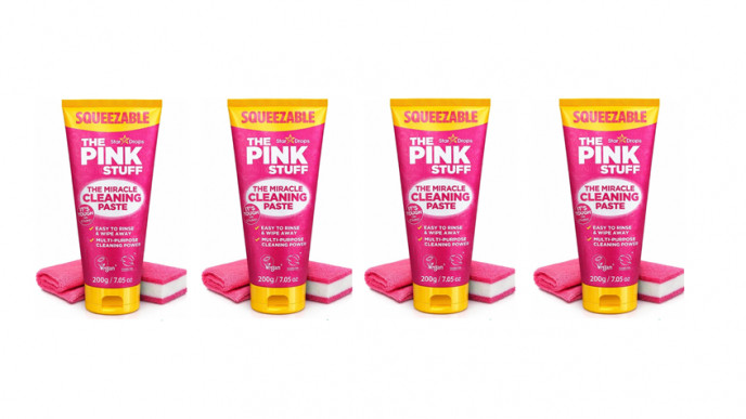 The Pink Stuff Miracle Cleaning Paste 200g 4 for £5.57 @ Amazon