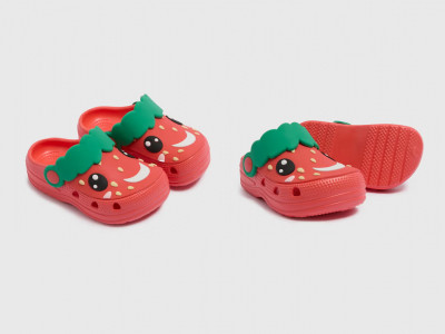 Kids Red Strawberry Clogs £7.50 @ Matalan