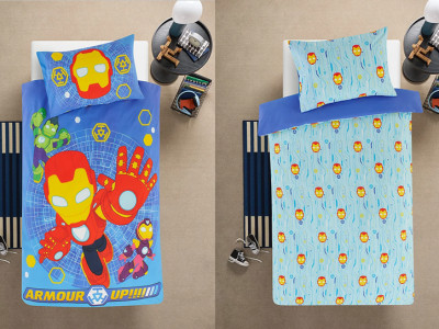 50% Off Iron Man Reversible Duvet Set