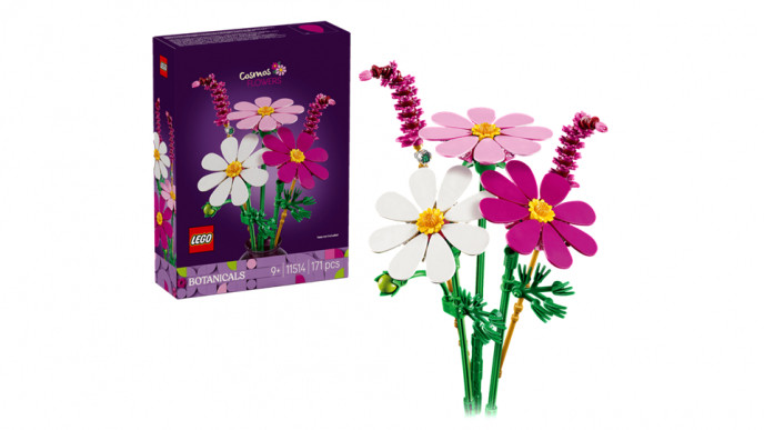 New LEGO Botanicals Cosmos Flowers Set 11514 from £12.99